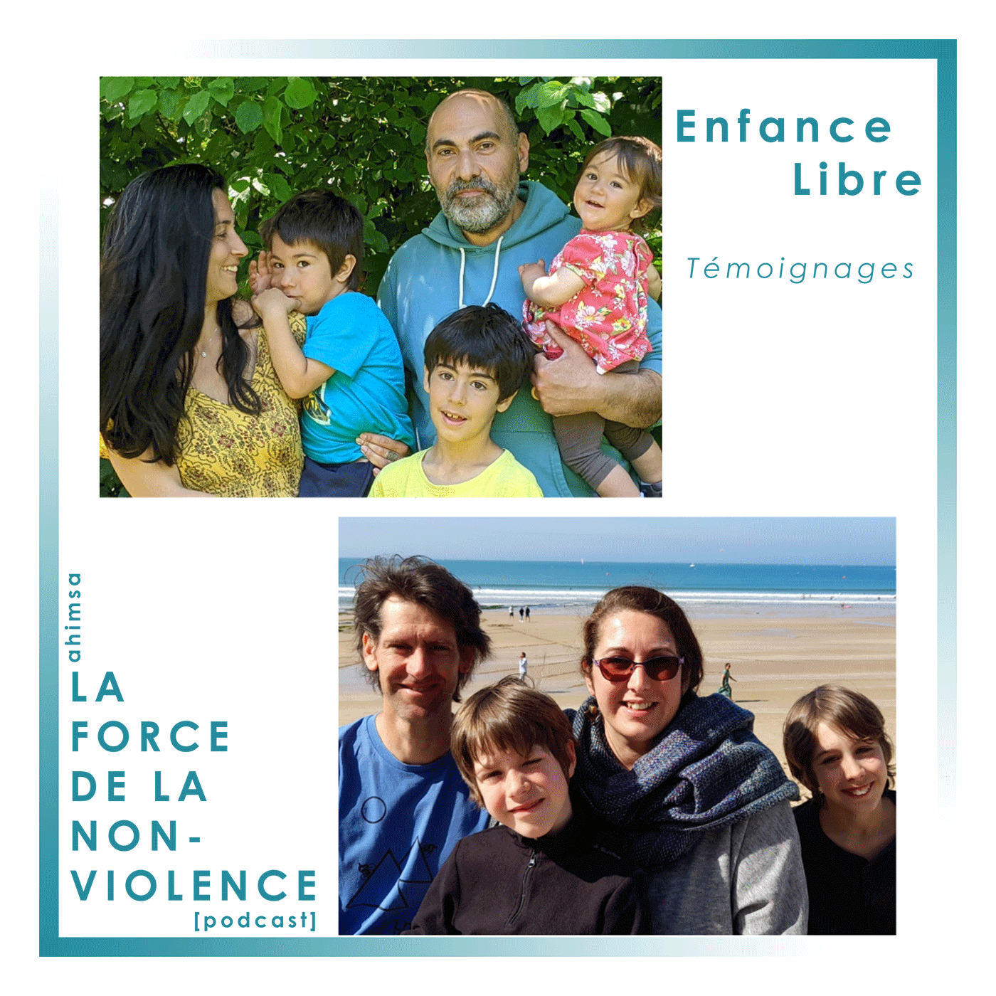 cover-témoignages-enfance-libre - podcast La force de la Non-violence